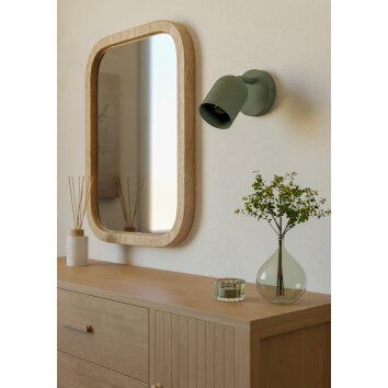 TILSTON Spot de plafond, Applique murale Luminaires Eglo Vert, 1 lumière