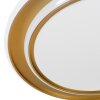 MOSCHETTA Plafonnier Luminaires Eglo LED Or, Changeur de couleurs