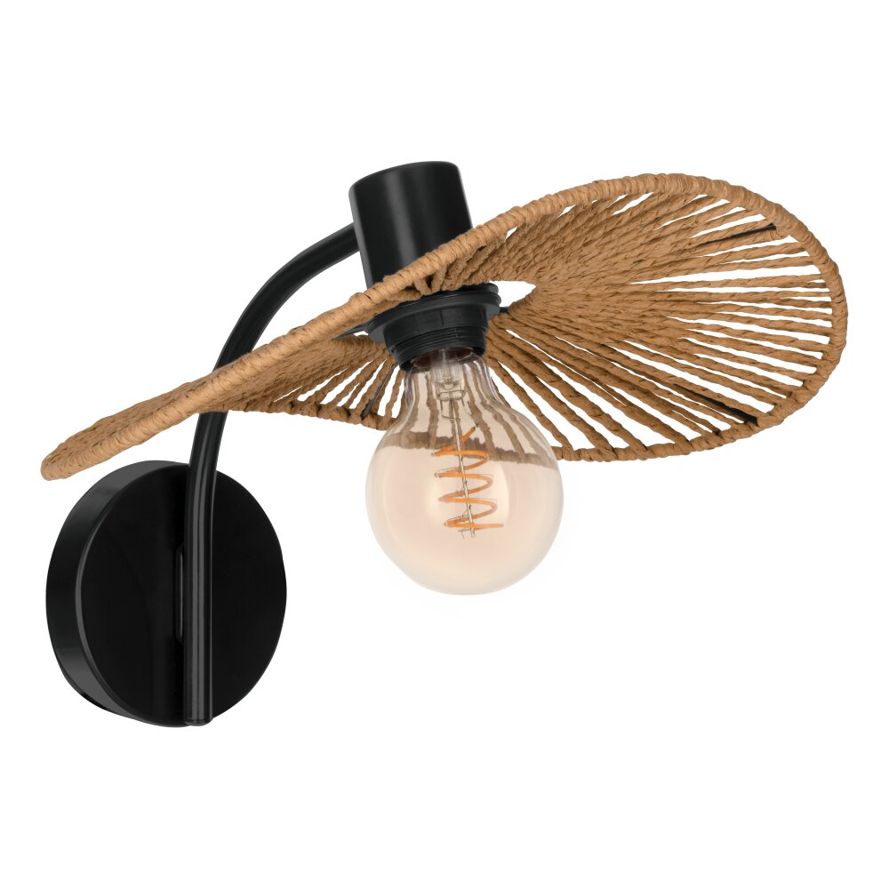 SIRUELA Applique murale Luminaires Eglo Noir, 1 lumière main product photo