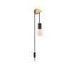 BUDDON Applique murale Luminaires Eglo Brun, Noir, 1 lumière