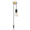 BUDDON Applique murale Luminaires Eglo Brun, Noir, 1 lumière