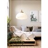 SUMMERHILL Suspension Luminaires Eglo Brun, Blanc, 1 lumière