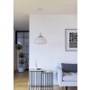 SUMMERHILL Suspension Luminaires Eglo Brun, Blanc, 1 lumière