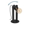 PLIMSOLL Lampe à poser Luminaires Eglo Noir, 1 lumière