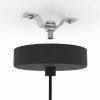MATLOCK Suspension Luminaires Eglo Gris, Noir, 1 lumière