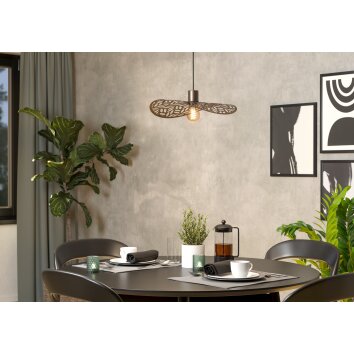 SWABY Suspension Luminaires Eglo Bronze, 1 lumière