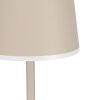 MANNERA-L Lampadaire Luminaires Eglo LED Sable, 1 lumière, Télécommandes, Changeur de couleurs