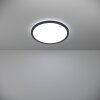 ROVITO Plafonnier Luminaires Eglo LED Noir, Changeur de couleurs