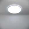 ROVITO Plafonnier Luminaires Eglo LED Blanc, Changeur de couleurs