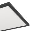 ROVITO-R Plafonnier Luminaires Eglo LED Noir, Télécommandes
