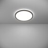 ROVITO-R Plafonnier Luminaires Eglo LED Noir, Télécommandes