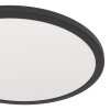 ROVITO-R Plafonnier Luminaires Eglo LED Noir, Télécommandes
