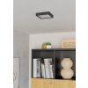 EGLO Plafonnier Luminaires Eglo LED Noir, Changeur de couleurs EGLO Plafonnier Luminaires Eglo LED Noir, Changeur de couleurs