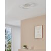 AMANDOLO Plafonnier Luminaires Eglo LED Blanc, Télécommandes, Changeur de couleurs