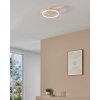 AMANDOLO Plafonnier Luminaires Eglo LED Blanc, Télécommandes, Changeur de couleurs