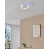 AMANDOLO Plafonnier Luminaires Eglo LED Blanc, Télécommandes, Changeur de couleurs