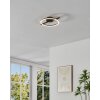 AMANDOLO Plafonnier Luminaires Eglo LED Noir, Télécommandes, Changeur de couleurs