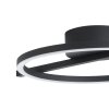 AMANDOLO Plafonnier Luminaires Eglo LED Noir, Télécommandes, Changeur de couleurs