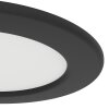 EGLO Spot encastrable Luminaires Eglo LED Noir, Changeur de couleurs