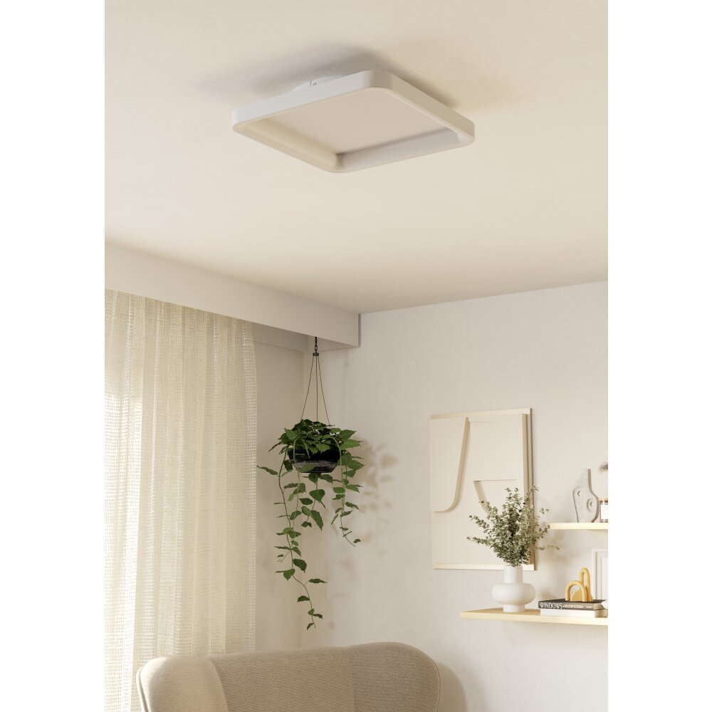 LORETELLO Plafonnier, Applique murale / Plafonnier Luminaires Eglo LED Blanc, Télécommandes main product photo