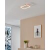 AMANDOLO Plafonnier Luminaires Eglo LED Blanc, Télécommandes, Changeur de couleurs