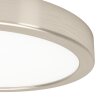 EGLO Plafonnier Luminaires Eglo LED Nickel mat, Changeur de couleurs