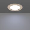 EGLO Spot encastrable Luminaires Eglo LED Nickel mat, Changeur de couleurs