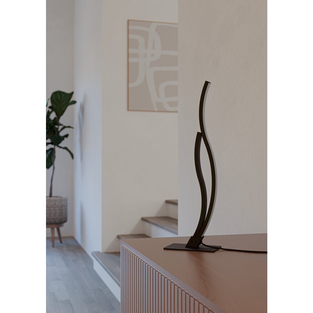 GRISOLIA Lampe à poser Luminaires Eglo LED Noir main product photo