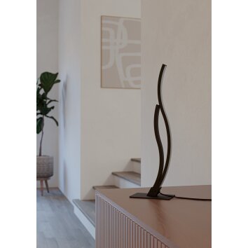 GRISOLIA Lampe à poser Luminaires Eglo LED Noir
