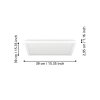 ROVITO Plafonnier Luminaires Eglo LED Blanc, Changeur de couleurs
