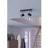 RIMBOCCHI Plafonnier, Spot de plafond Luminaires Eglo LED Brun, Noir