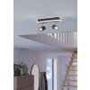 RIMBOCCHI Plafonnier, Spot de plafond Luminaires Eglo LED Brun, Noir