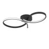SERPINS Plafonnier Luminaires Eglo LED Noir
