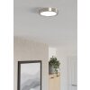EGLO Plafonnier Luminaires Eglo LED Nickel mat, Changeur de couleurs