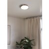 EGLO Plafonnier Luminaires Eglo LED Nickel mat, Changeur de couleurs