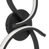 SERPINS Applique murale Luminaires Eglo LED Noir