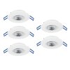 GEDREZ Spot encastrable Luminaires Eglo LED Blanc, Changeur de couleurs