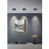 GEDREZ Spot encastrable Luminaires Eglo LED Noir, Changeur de couleurs