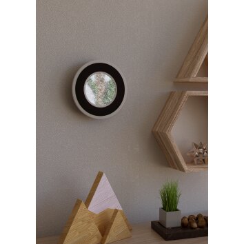 MACCHIONI Applique murale Luminaires Eglo LED Noir, Blanc