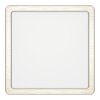EGLO Plafonnier Luminaires Eglo LED Nickel mat, Changeur de couleurs