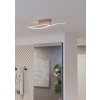 GRISOLIA Plafonnier Luminaires Eglo LED Brun