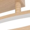 GRISOLIA Plafonnier Luminaires Eglo LED Brun