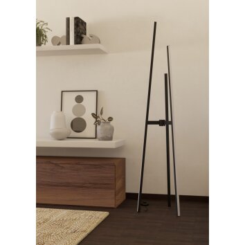 MONGOLANA Lampadaire Luminaires Eglo LED Noir MONGOLANA Lampadaire Luminaires Eglo LED Noir