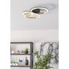 CALLIERA Plafonnier Luminaires Eglo LED Laiton, Noir