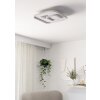 TIRIOLO Plafonnier, Applique murale / Plafonnier Luminaires Eglo LED Argenté, Blanc