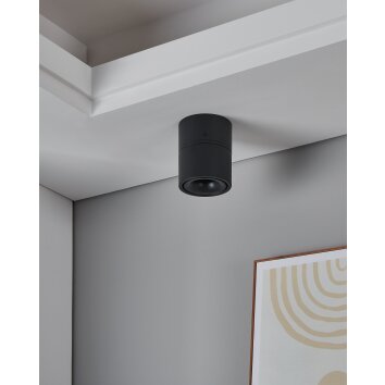 BOHOYO Plafonnier, Spot de plafond Luminaires Eglo LED Noir
