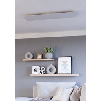 MORADILLO Plafonnier Luminaires Eglo LED Blanc, Changeur de couleurs