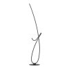 CARDONCITO Lampadaire Luminaires Eglo LED Noir, Changeur de couleurs