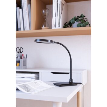 LAURO Lampe à poser Luminaires Eglo LED Noir