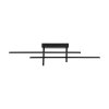 TREPILIANO Plafonnier Luminaires Eglo LED Noir